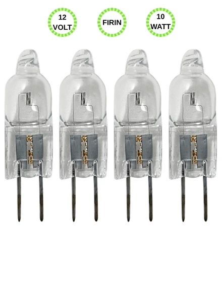 (4 Adet) Ledvance 12Volt 10W Sarı Işık G4 Duylu (İğne Bacak) Fırın Ampulü ürün görseli 1