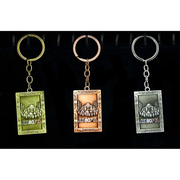 Metal Ayasofya Anahtarlık - Resim 2