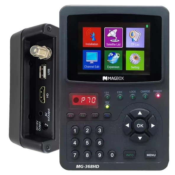 Cg Magbox MG-368HD 3.5'' İnç Full HD LCD Ekranlı Görüntülü Dijital Uydu Yön Bulucu ürün görseli 1