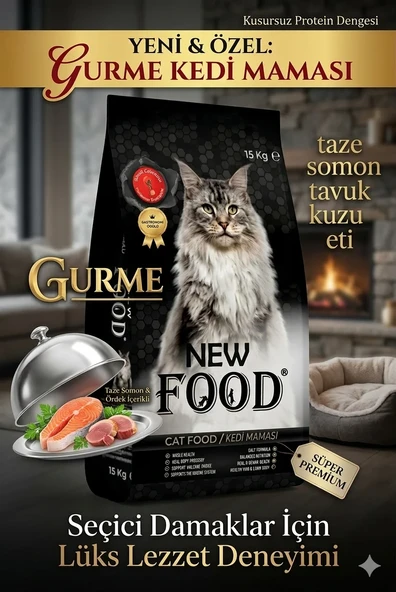 New Food Gurme Kedi Maması 15 Kg ürün görseli 1