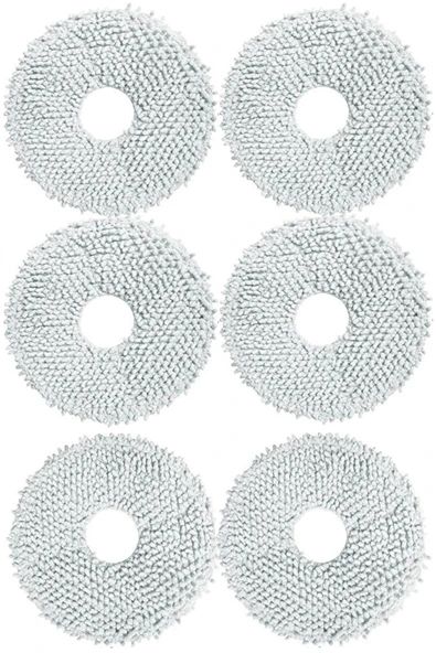Roborock QRevo L Uyumlu Mikrofiber Mop Paspas 6 Adet ürün görseli 1