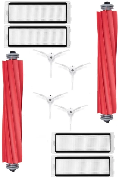 Roborock QRevo Uyumlu 10 Parça Set (DİKKAT: S - Pro - MaxV Modellerine Uymaz) ürün görseli 1