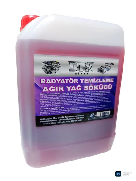 Ağır Yağ Sökücü Ve Radyatör Temizleme Ilacı 20/22 Litre ürün görseli 1