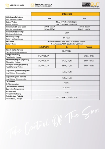 MPJ30 12/24V - Resim 11