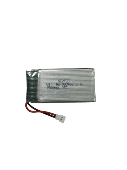 903462 / 3,7V - 1500mAh. - 25C  BEYAZ SOKET ürün görseli 1