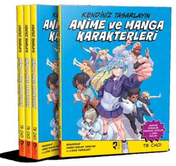 Anime ve Manga Karakterleri - Kendiniz Tasarlayın ürün görseli 1