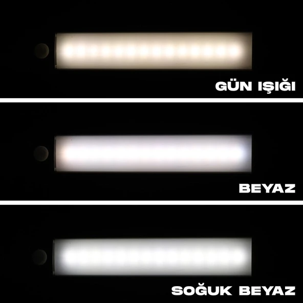 Powermaster SD-333 USB'li Hareket Sensörlü 23 Cm Ledli Lamba - Resim 2