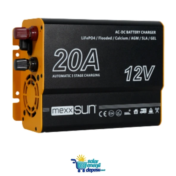 AC-DC Akü Şarj Cihazı 12V-20A ürün görseli 1