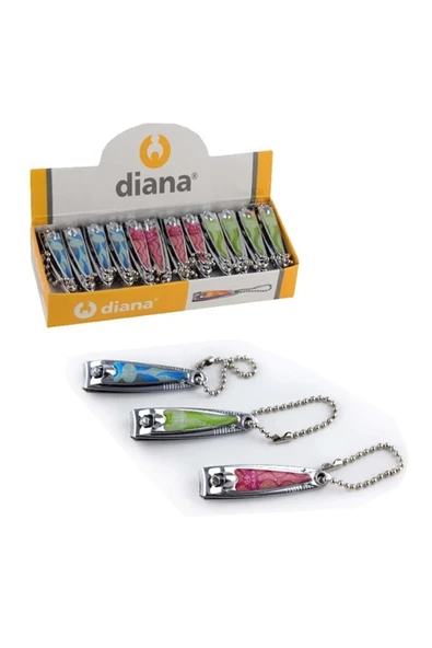 Diana 1002 Küçük Renkli 24' Lü Tırnak Makası ürün görseli 1