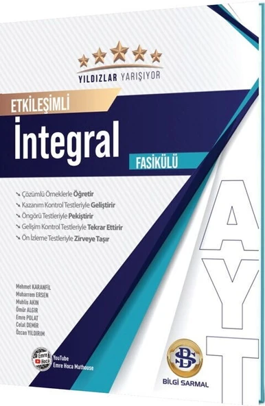 AYT İntegral Etkileşimli Fasikülü Yıldızlar Yarışıyor Bilgi Sarmal ürün görseli 1