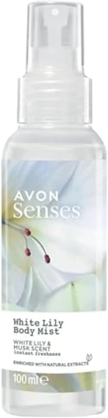 Avon Senses Beyaz Zambak Kokulu Vücut Sprey 100 Ml ürün görseli 1