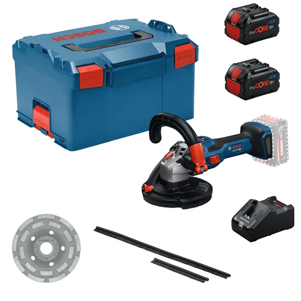 Bosch GBR 18V-15 S 125 mm 2x5.5Ah Procore Çift Akülü Taşlama ürün görseli 1