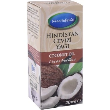MECİTEFENDİ HİNDİSTAN CEVİZİ YAĞI 20 ML ürün görseli 1