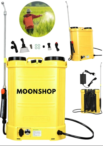 Pro Japan Turbo 16 Lt Şarjlı Sırt Tipi İlaç Pompası Akülü Şarjlı İlaçlama Makinesi Köpük Pompası ürün görseli 1