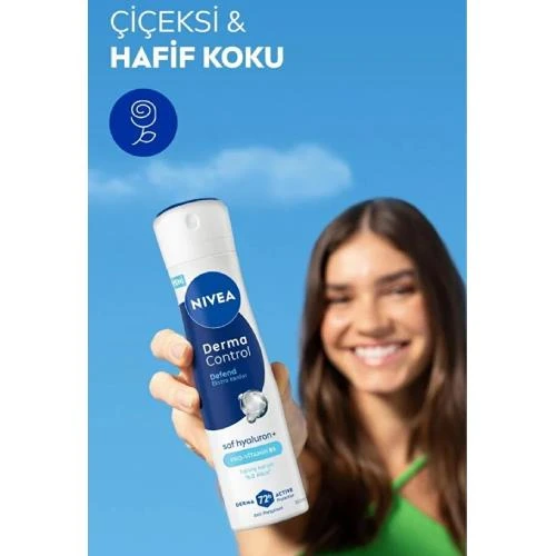 Nivea Derma Control Defend Kadın Deodorant 150 Ml - Resim 2