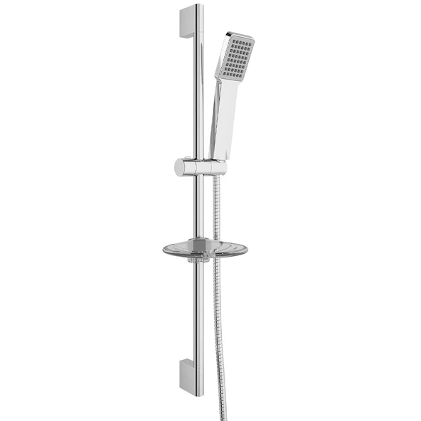 Kale Rain Square Sürgülü El Duşu Takımı 1F 410200504966 ürün görseli 1
