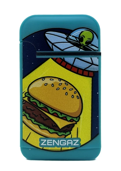 Zengaz Cool Tasarım Jet Alev Çakmak - Alien Takeout ürün görseli 1