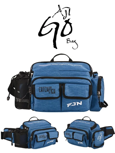 Fujin AjiGo Bel Çantası Indigo - Balıkçı Çantası ürün görseli 1