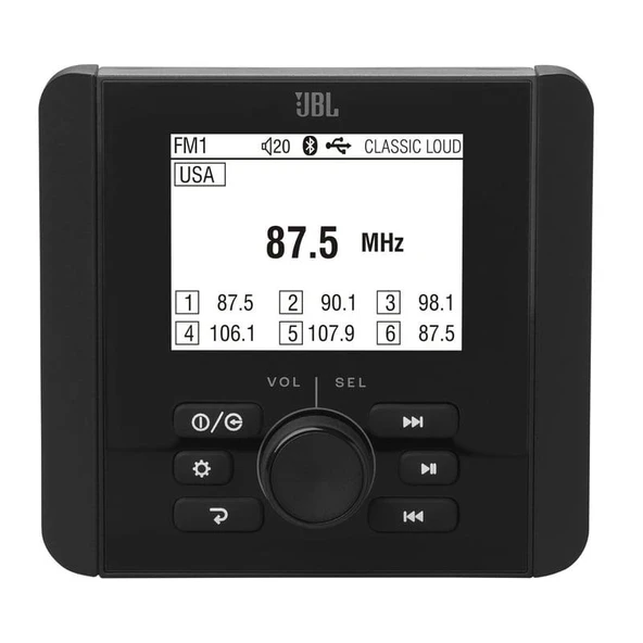 JBL JAM3000 Marin Teyp Müzik Çalar - Bluetooth USB - Resim 2