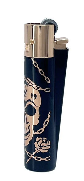 Clipper Deadly Chains Serisi Metal Çakmak - Rose Gold ürün görseli 1