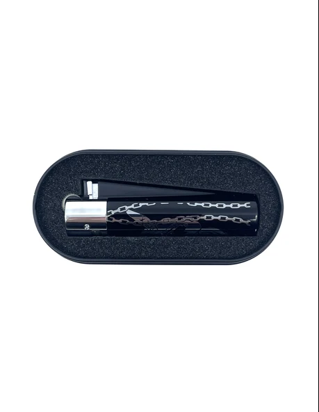 Clipper Deadly Chains Serisi Metal Çakmak - Silver - Resim 7