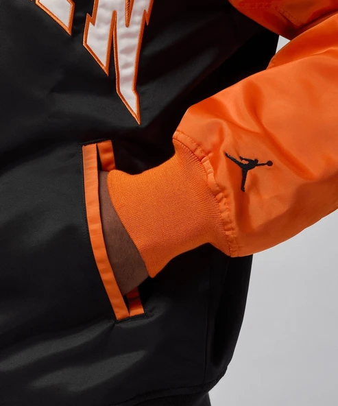 Jordan Brooklyn Collegiate Varsity Jacket  HV0099-011 - Resim 3