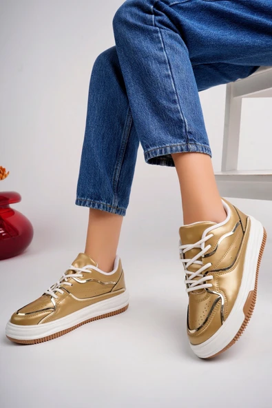 infinite8 Kadın Günlük Spor Ayakkabı Sneaker Şeritli ürün görseli 1
