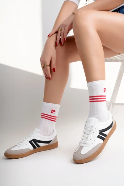 infinite8 Kadın,Erkek,Unisex Çizgili Spor Ayakkabı Sneaker 5004 ürün görseli 1