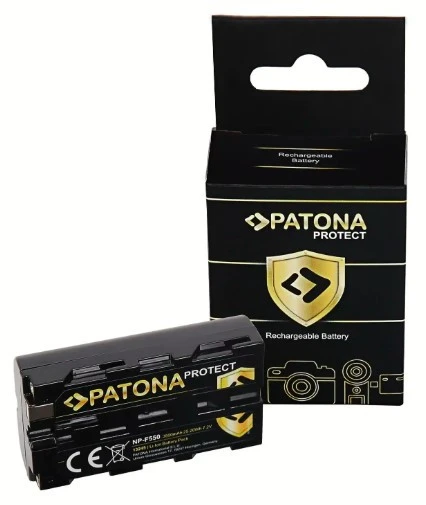 Patona NP-F550 3500mAh 7.2V Protect Batarya Sony Kameralar için ürün görseli 1