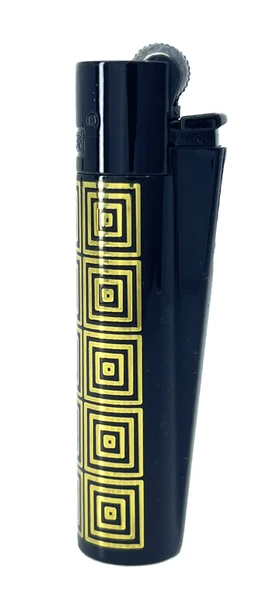 Clipper Metal Özel Elegant Serisi Çakmak - Golden Labyrinth ürün görseli 1