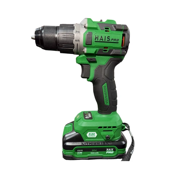 Hais Pro Haispro RB-2202 Profesyonel Darbeli 60 Nm 21 V 2 Ah S30 Akülü Vidalama Matkap ürün görseli 1