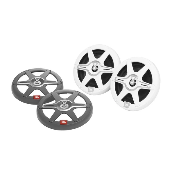 JBL Marin Hoparlör Club Serisi 16.5 cm 225 Watt Beyaz-Gri RGB ürün görseli 1