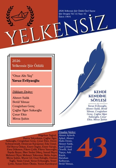 Yelkensiz Dergi 43.Sayı ürün görseli 1