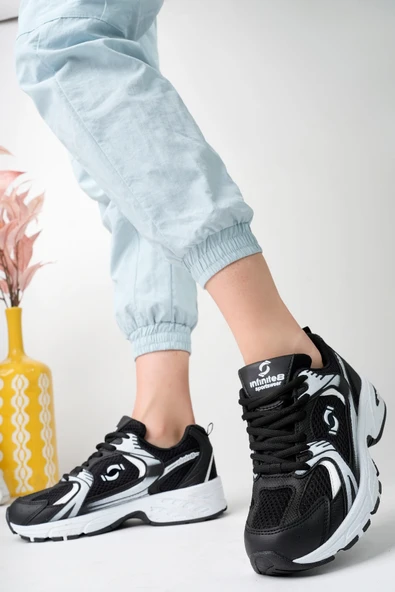 infinite8 Unisex Triko Sneaker Spor Ayakkabı – Hafif Taban, Günlük & Yürüyüş Modeli - SK05 ürün görseli 1