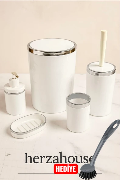 5 Parça Akrilik Banyo Seti ürün görseli 1