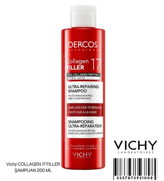 VİCHY COLLAGEN 17 FILLER ŞAMPUAN 200 ML ürün görseli 1