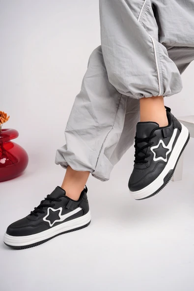 infinite8 Unisex, Kadın,  Erkek Günlük Spor Ayakkabı Sneaker  Yıldızlı ürün görseli 1