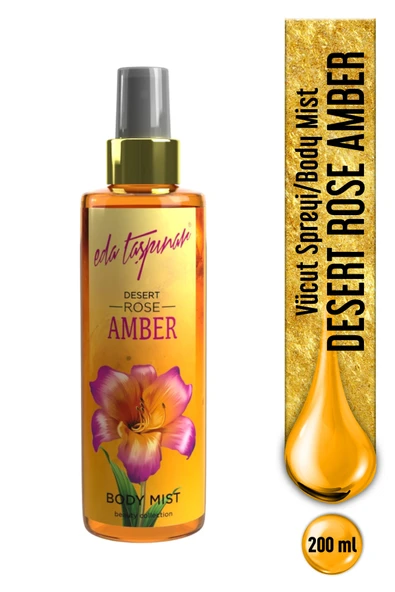 Desert Rose Amber Body Mist, Dubai’nin Esrarengiz Kokusu, Baştan Çıkarıcı, 200 ml ürün görseli 1