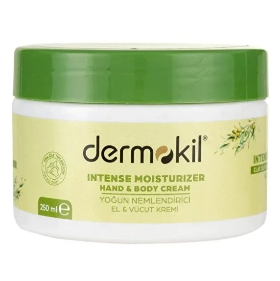 DERMOKİL ZEYTİNYAĞI EL VE VÜCUT KREMİ 250 ML ürün görseli 1