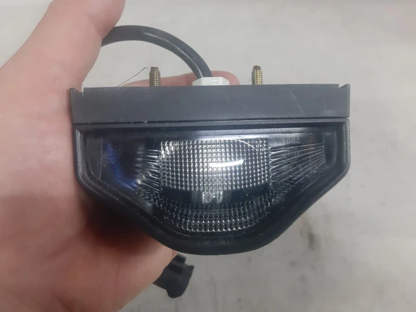 Opel Movano A, Renault Master Komple Arka Plaka Aydınlatma Lambası Siyah GM Orijinal 4500553 - 9160853 ve üniversal bilumum araçlara uydurulabilir ürün görseli 1