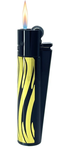 Clipper Metal Özel Elegant Serisi Çakmak - Gilded Flow - Resim 3