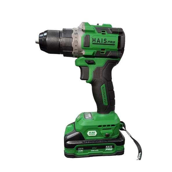 Hais Pro Haispro RB-2201 Profesyonel Darbesiz 60 Nm 21 V 2 Ah S30 Akülü Vidalama Matkap ürün görseli 1