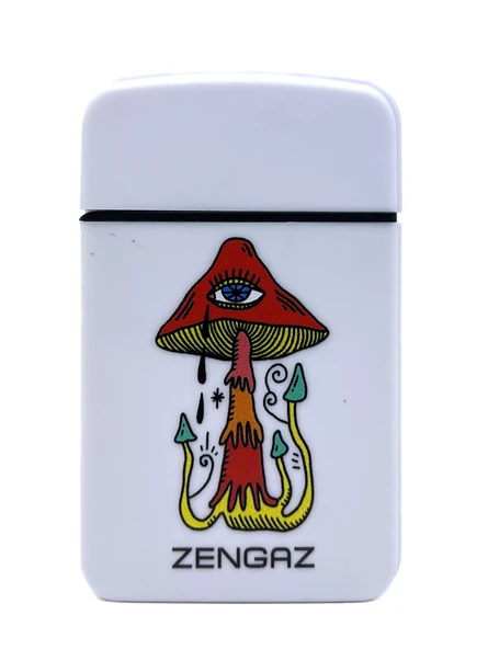 Zengaz Cool Tasarım Jet Alev Çakmak - Crying Cosmic Shroom ürün görseli 1