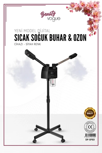 Çift Başlıklı Sıcak & Soğuk Buhar Ve Ozon Makinesi ürün görseli 1