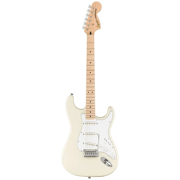 Squier Affinity Stratocaster Akçaağaç Klavye Olympic White Elektro Gitar ürün görseli 1