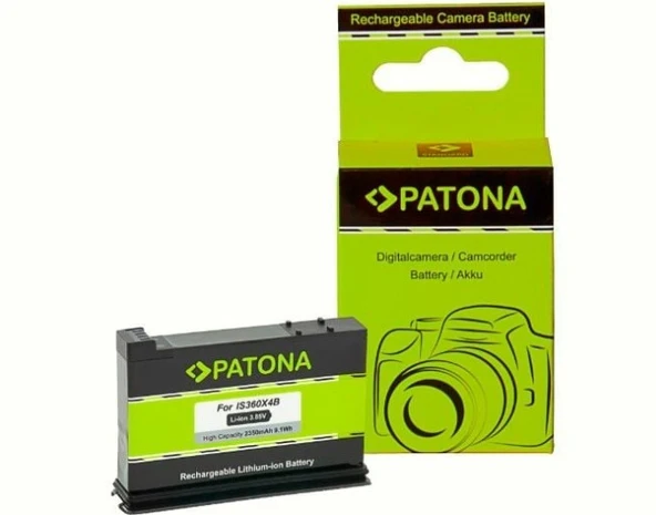 PATONA 1417 Insta360 X4 Batarya ürün görseli 1