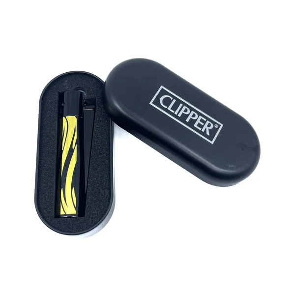Clipper Metal Özel Elegant Serisi Çakmak - Gilded Flow - Resim 5