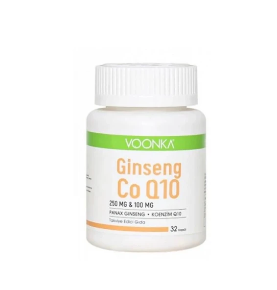 Voonka Ginseng Coenzyme Q10 32 Kapsül ürün görseli 1