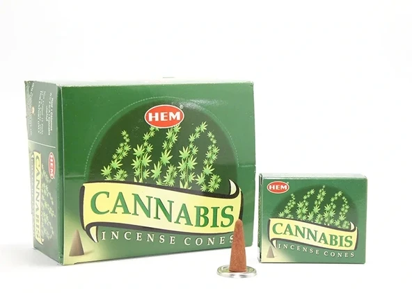 Cannabis Aromalı Konik Tütsü ürün görseli 1