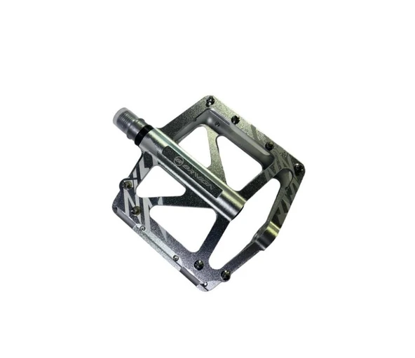 Briviga PDL-3304 Platform Alimünyum CNC Rulmanlı Pedal Krom Siyah ürün görseli 1